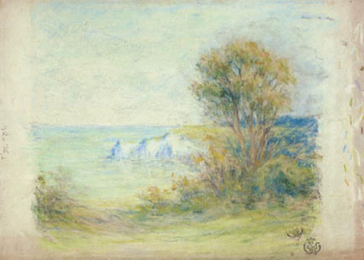 Scogliere a Étretat da Claude Emile Schuffenecker