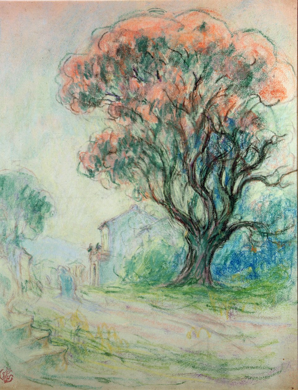Albero rosa da Claude Emile Schuffenecker
