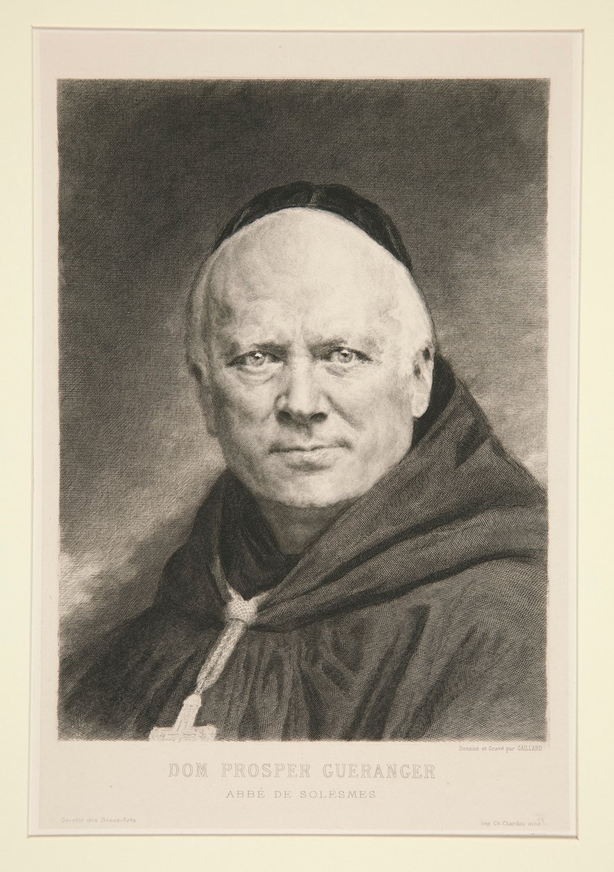 Dom Prosper Gueranger da Claude Ferdinand Gaillard