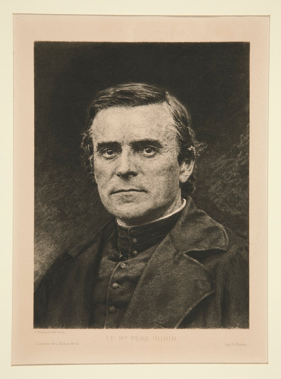 Il Reverendo Padre Hubin da Claude Ferdinand Gaillard