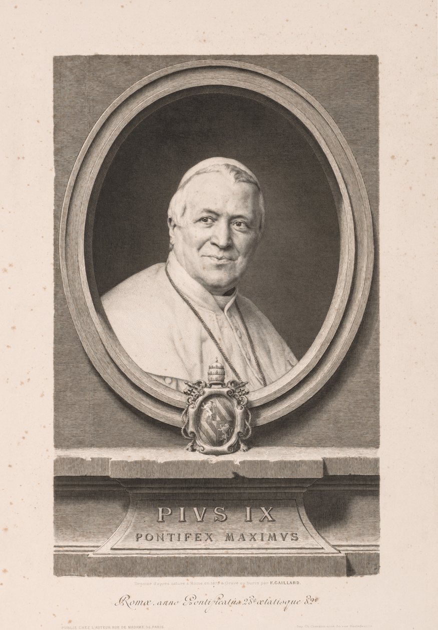 Pio IX da Claude Ferdinand Gaillard