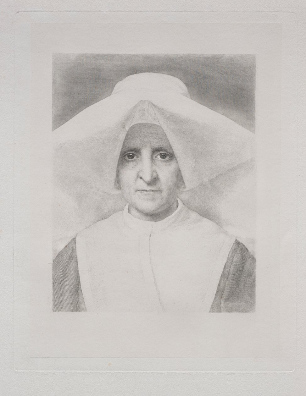 Suor Rosalie, Vista Frontale da Claude Ferdinand Gaillard