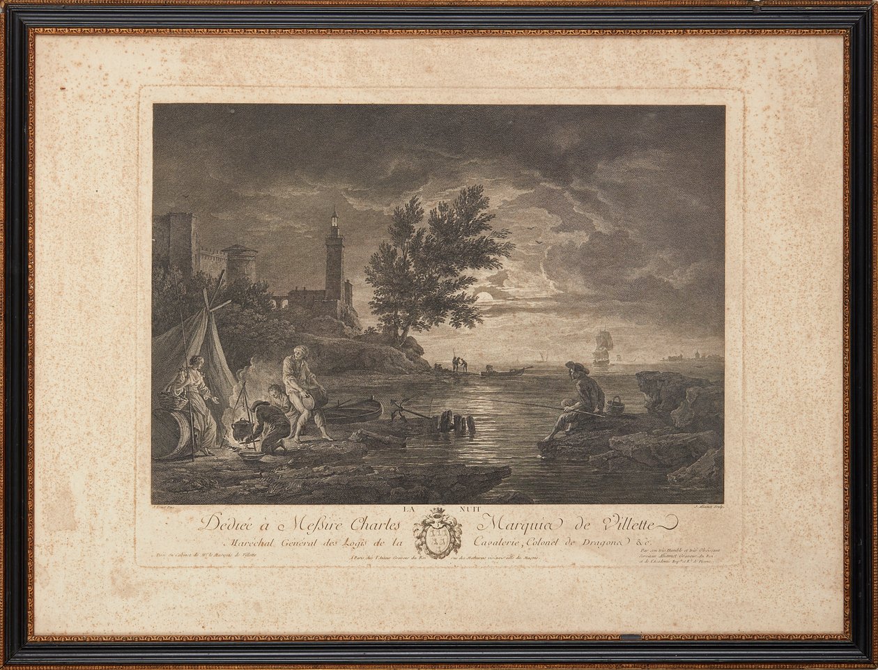 Incisioni in acciaio francesi da Claude Joseph (after) Vernet