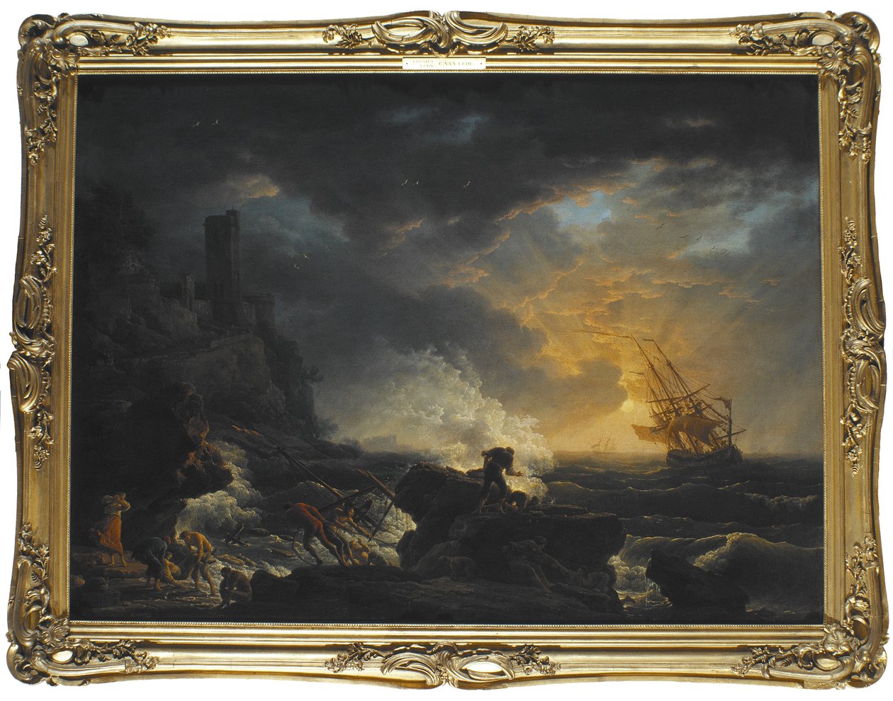 Naufragio da Claude Joseph Vernet