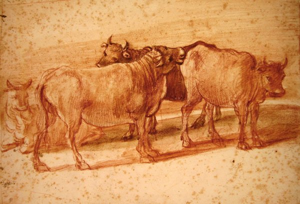 Mucche da Claude Lorrain