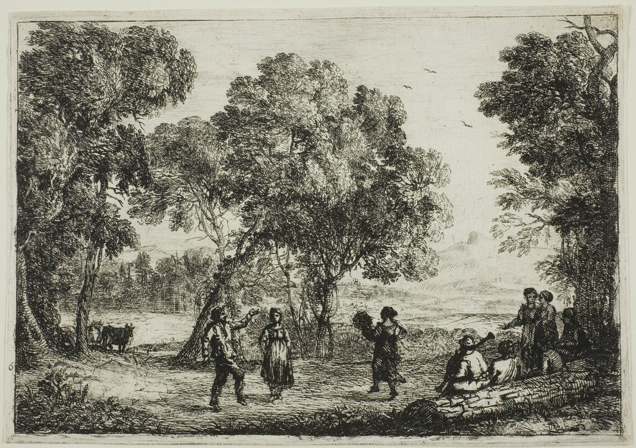 La danza campestre da Claude Lorrain