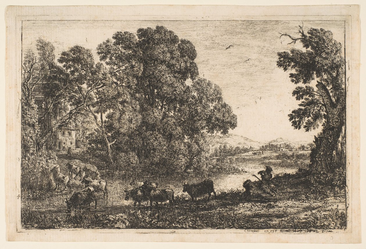 Il Mandriano da Claude Lorrain
