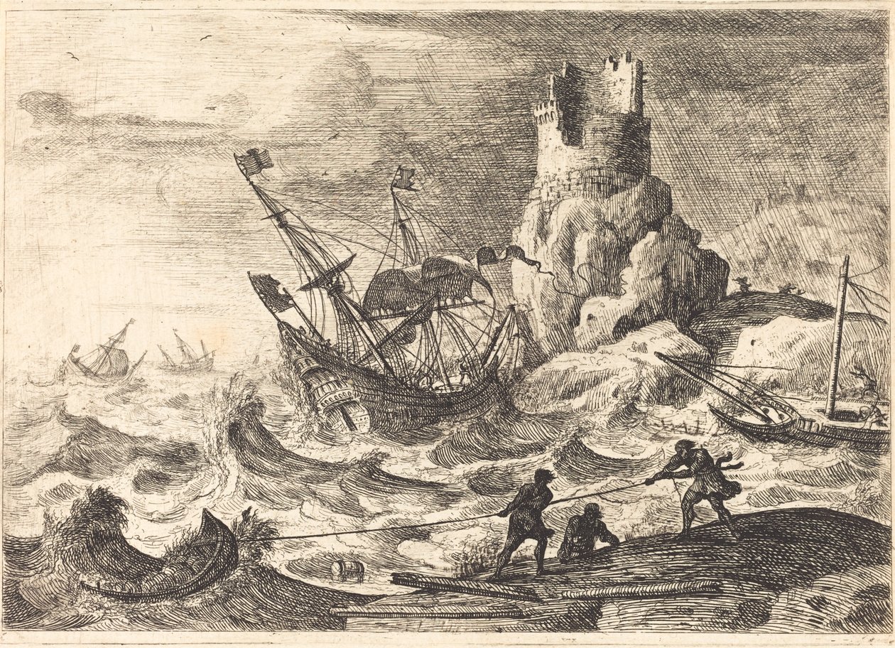 Il naufragio da Claude Lorrain