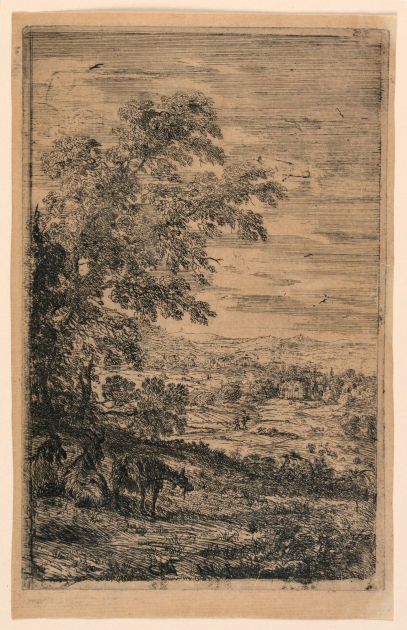 I tre capretti da Claude Lorrain