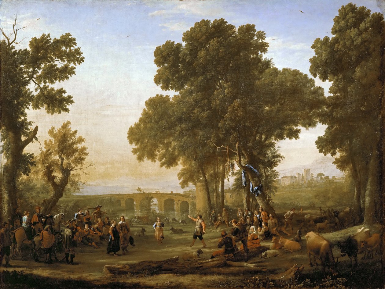 La Festa del Villaggio da Claude Lorrain