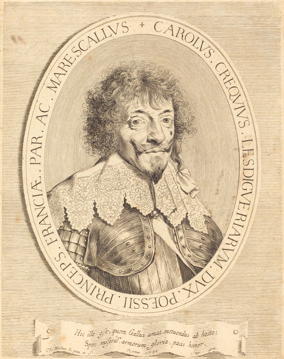 Carlo I de Crequi, Duca di Lesdiguières da Claude Mellan