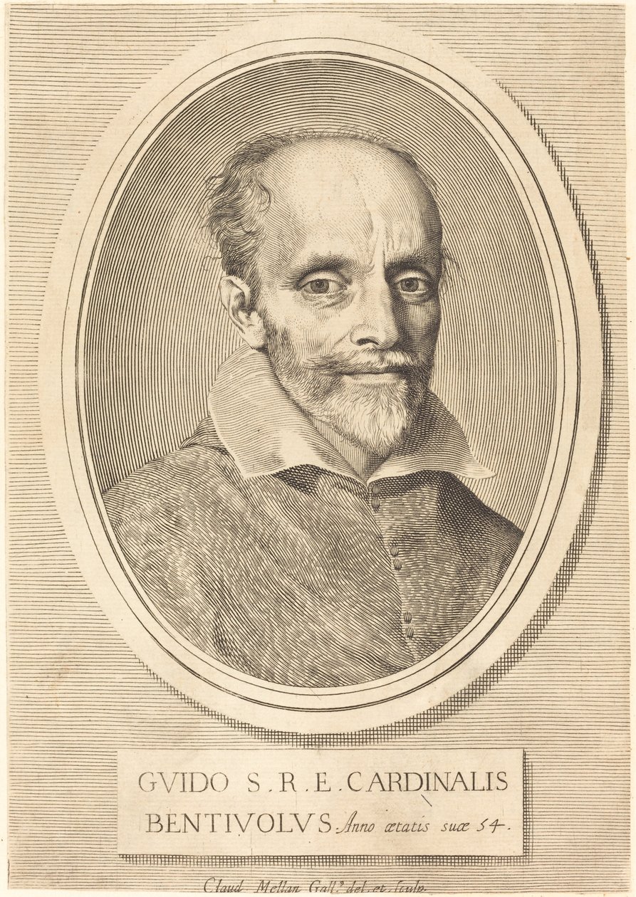 Guido Bentivoglio da Claude Mellan
