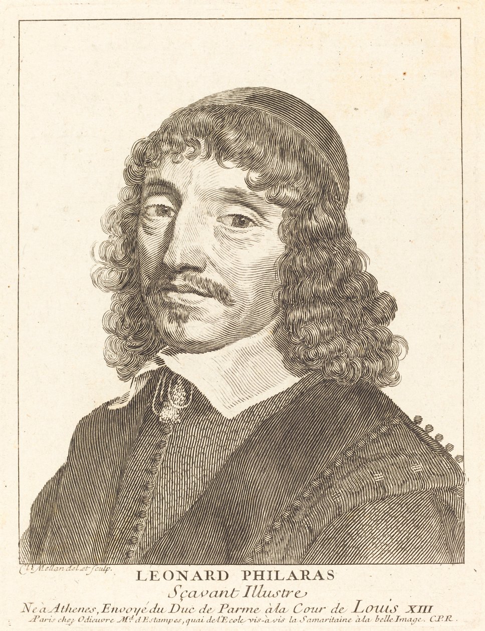 Leonardos Philaras da Claude Mellan