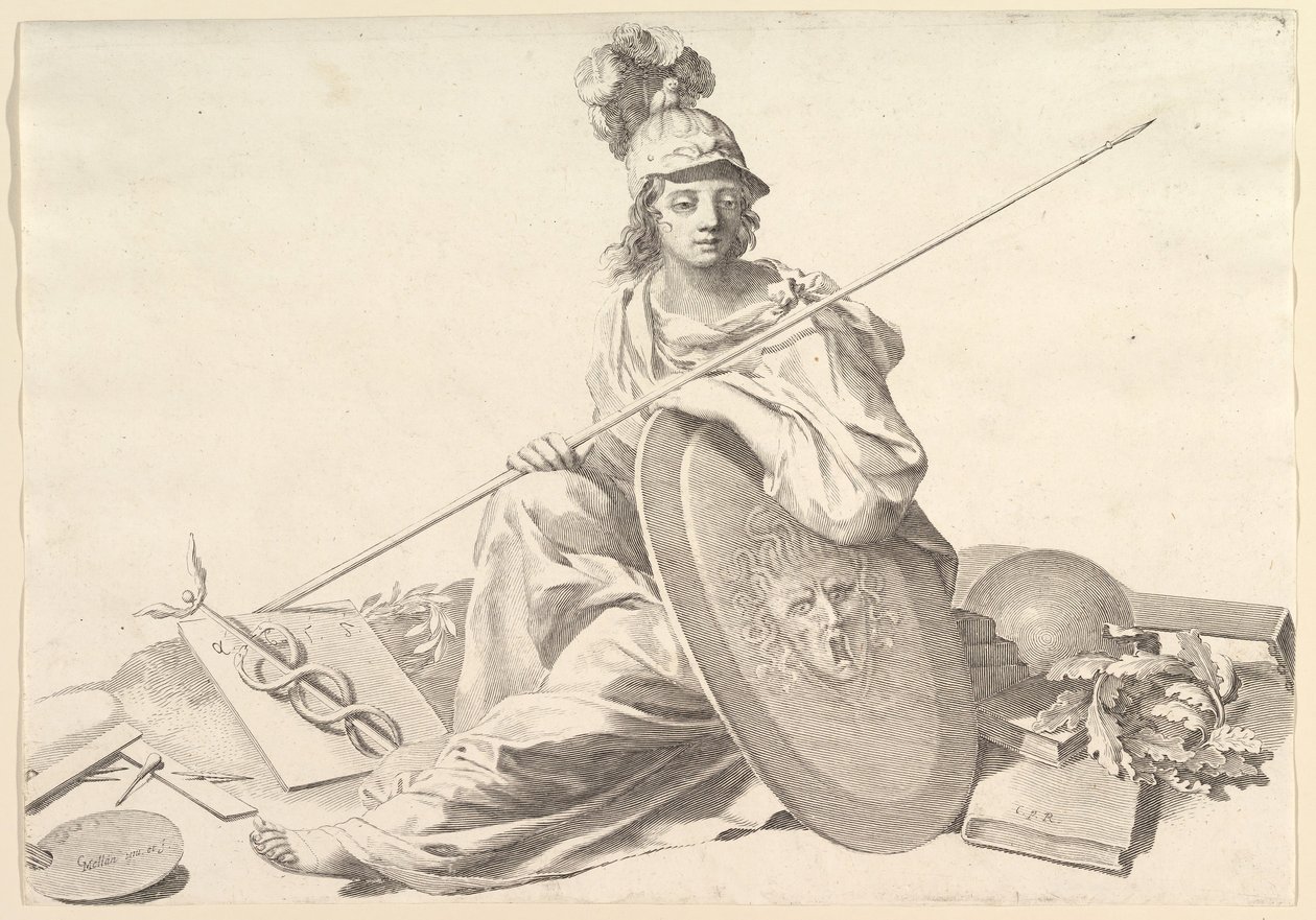 Minerva da Claude Mellan