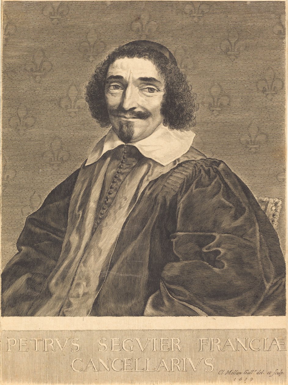Pierre Seguier da Claude Mellan