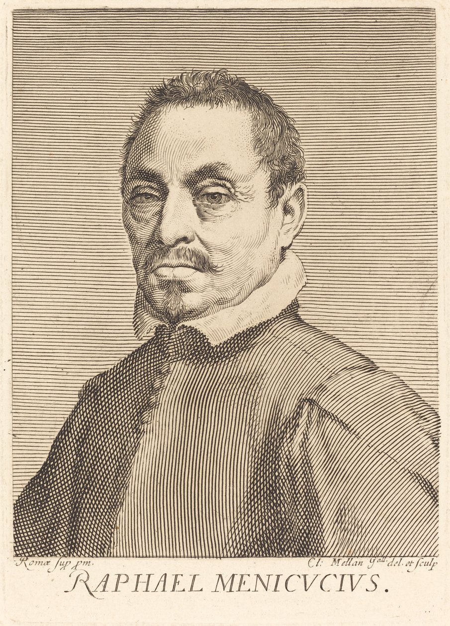 Raffaello Menicucci da Claude Mellan
