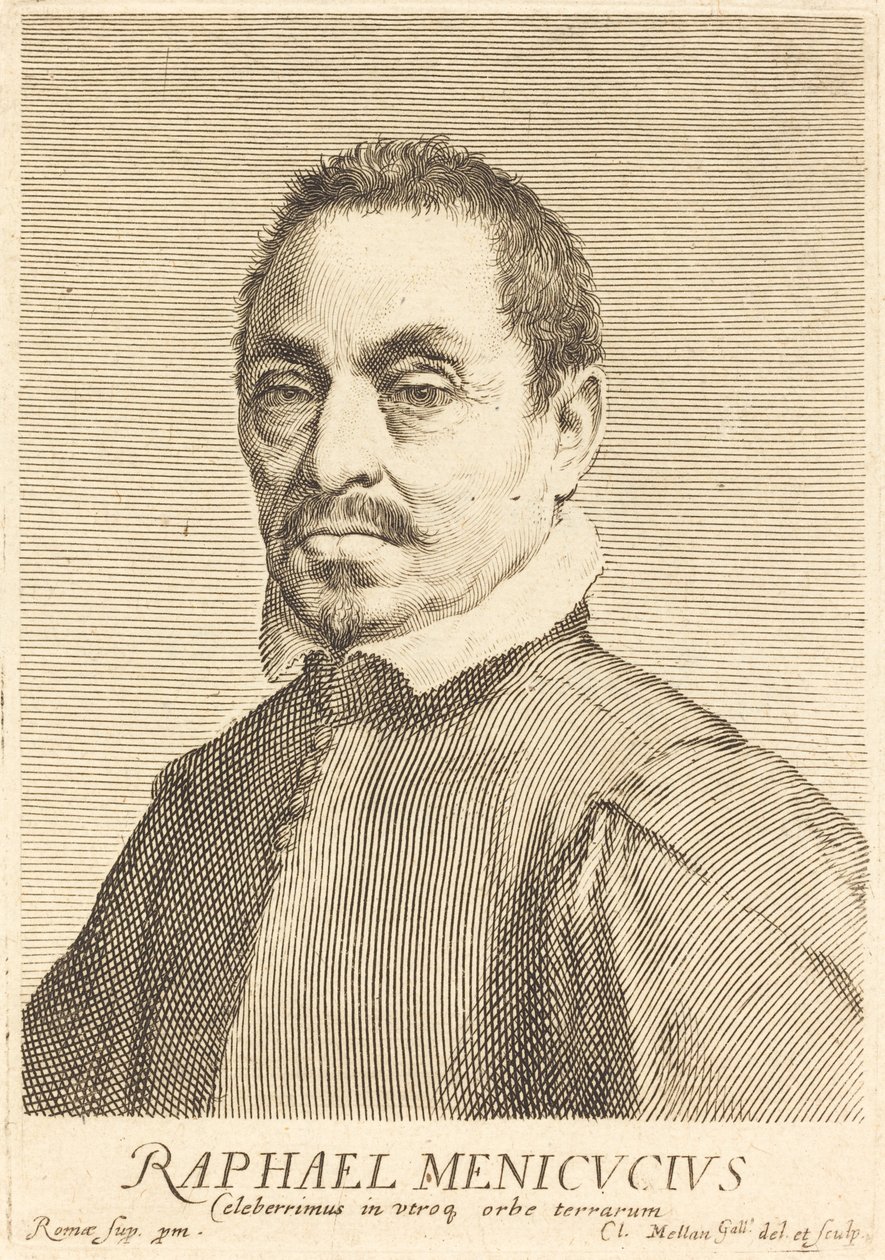 Raffaello Menicucci da Claude Mellan