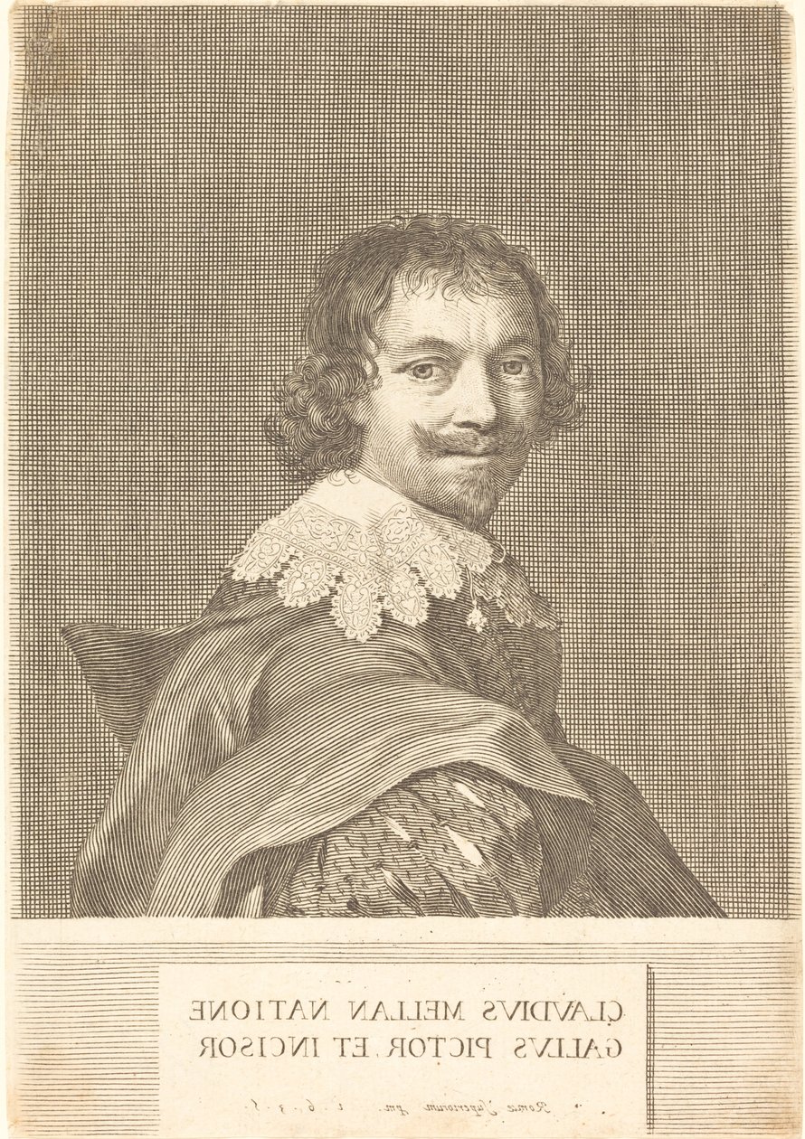 Autoritratto da Claude Mellan