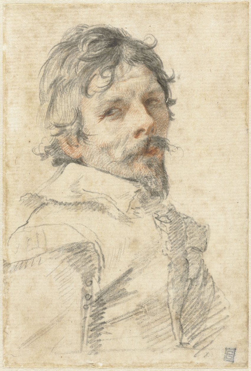 Autoritratto, c. 1640 da Claude Mellan