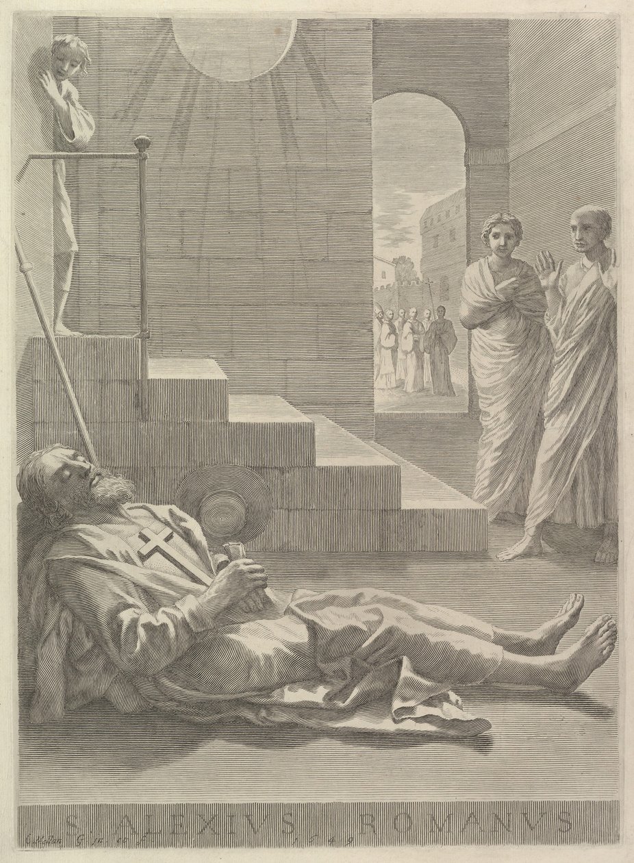 San Alessio da Claude Mellan