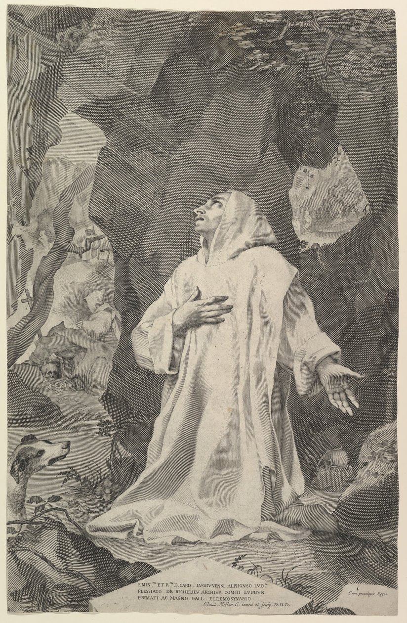 San Bruno da Claude Mellan
