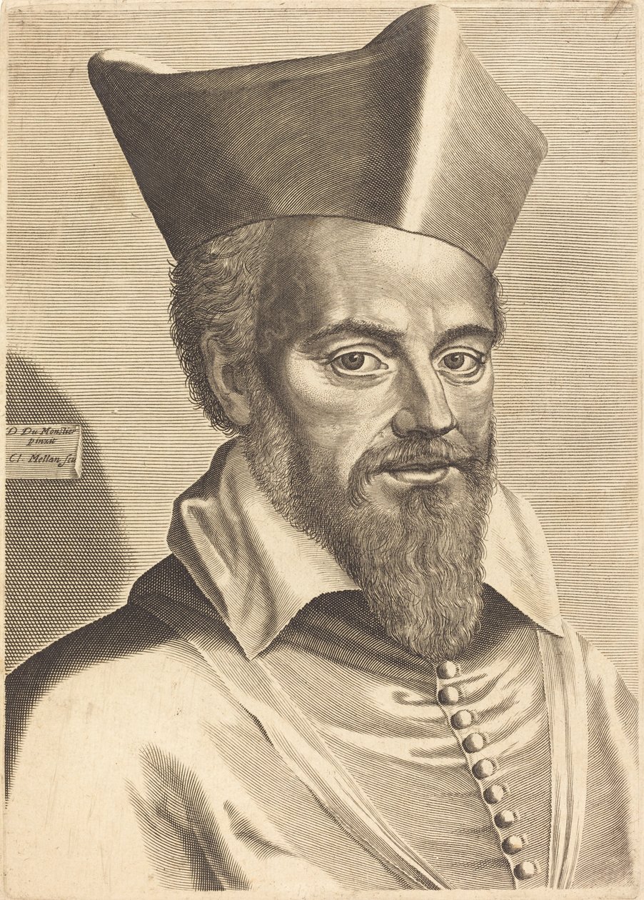 Nicolas Coeffeteau da Claude Mellan after Daniel Dumonstier