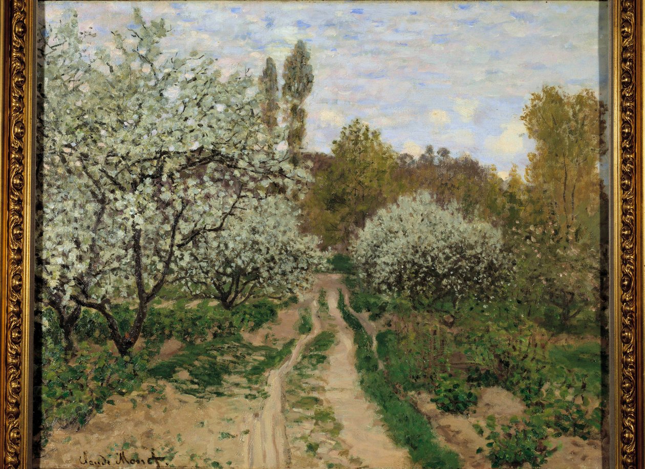 Meli in fiore da Claude Monet