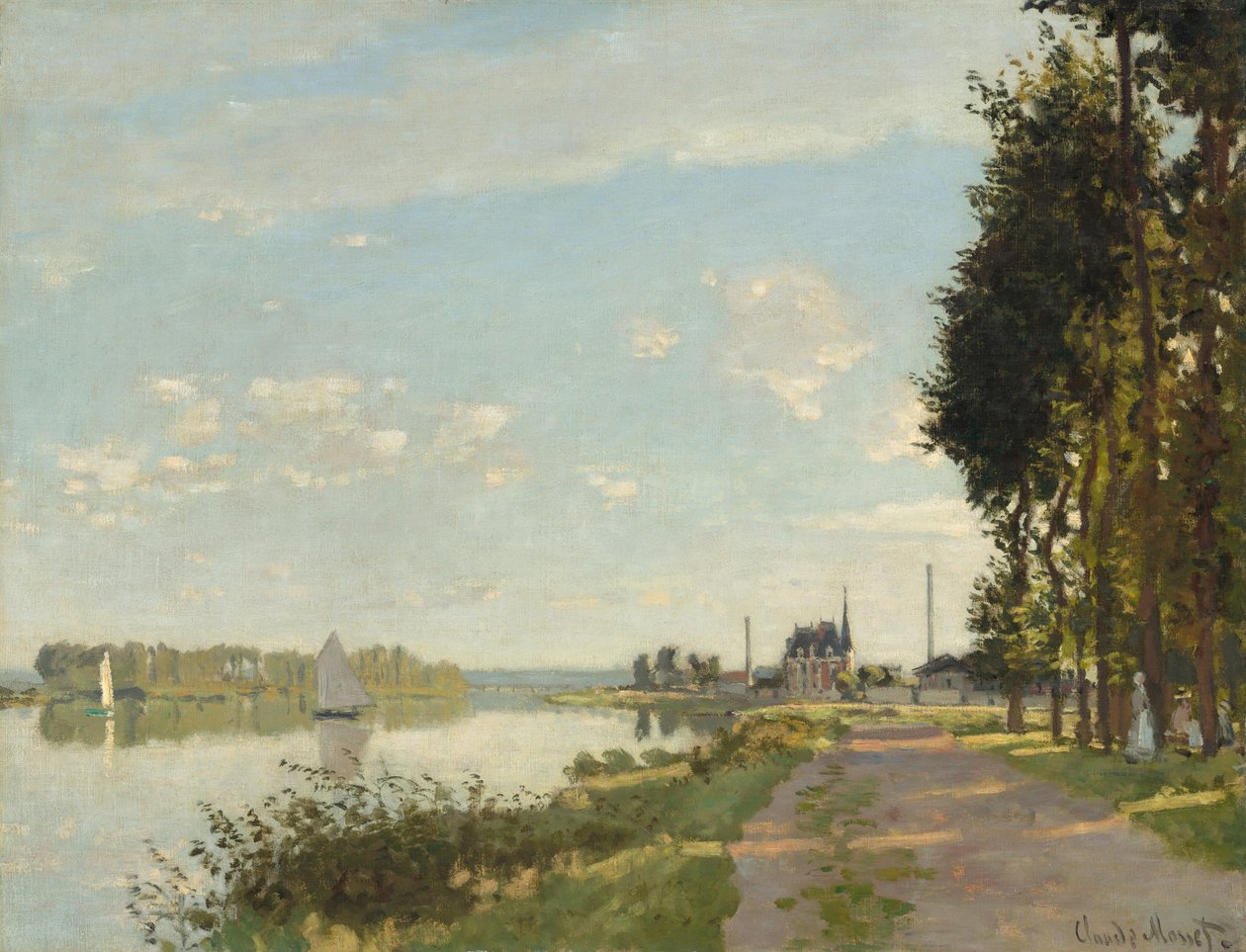 Argenteuil, c. 1872 da Claude Monet