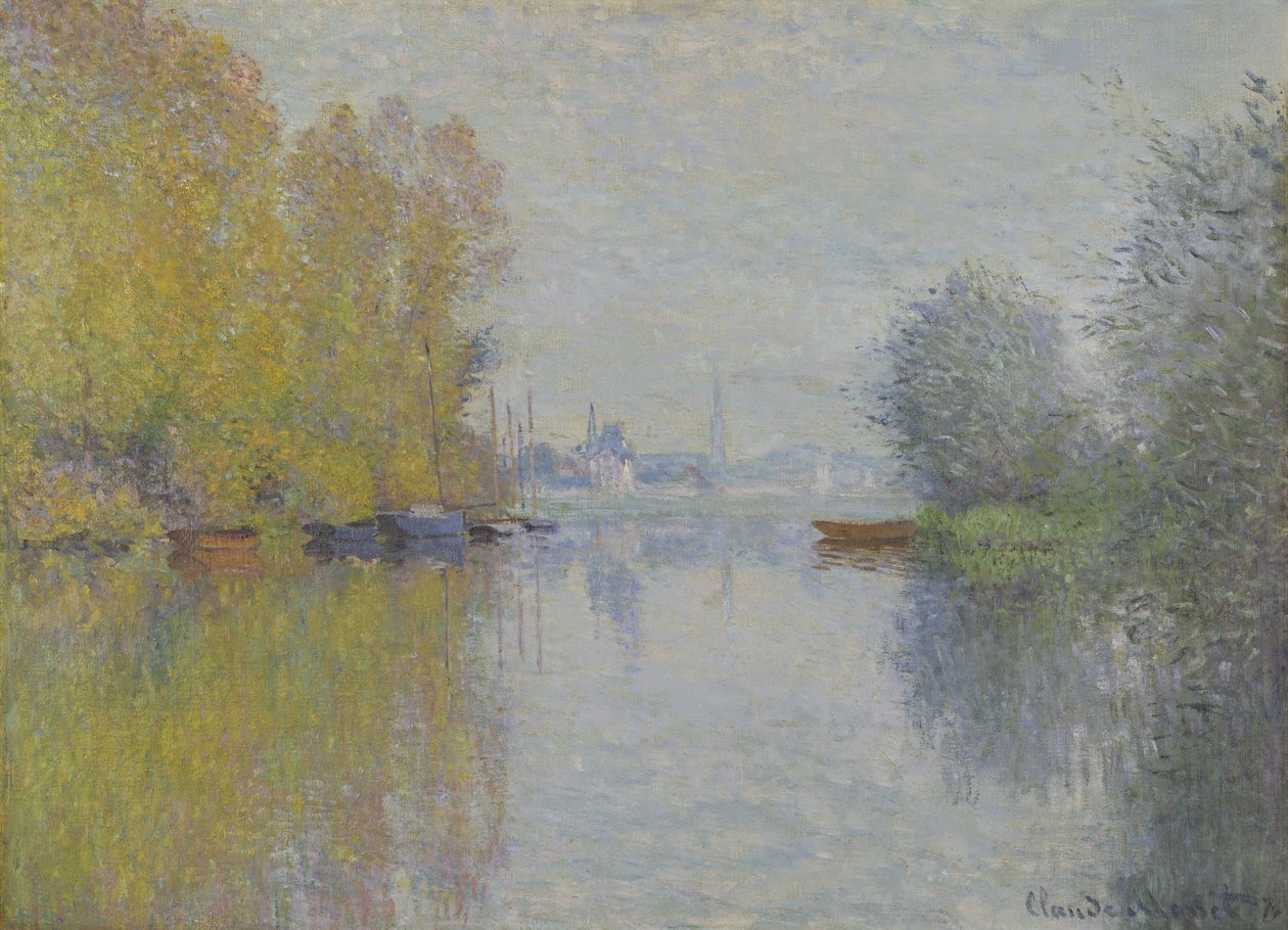 Autunno sulla Senna, Argenteuil da Claude Monet
