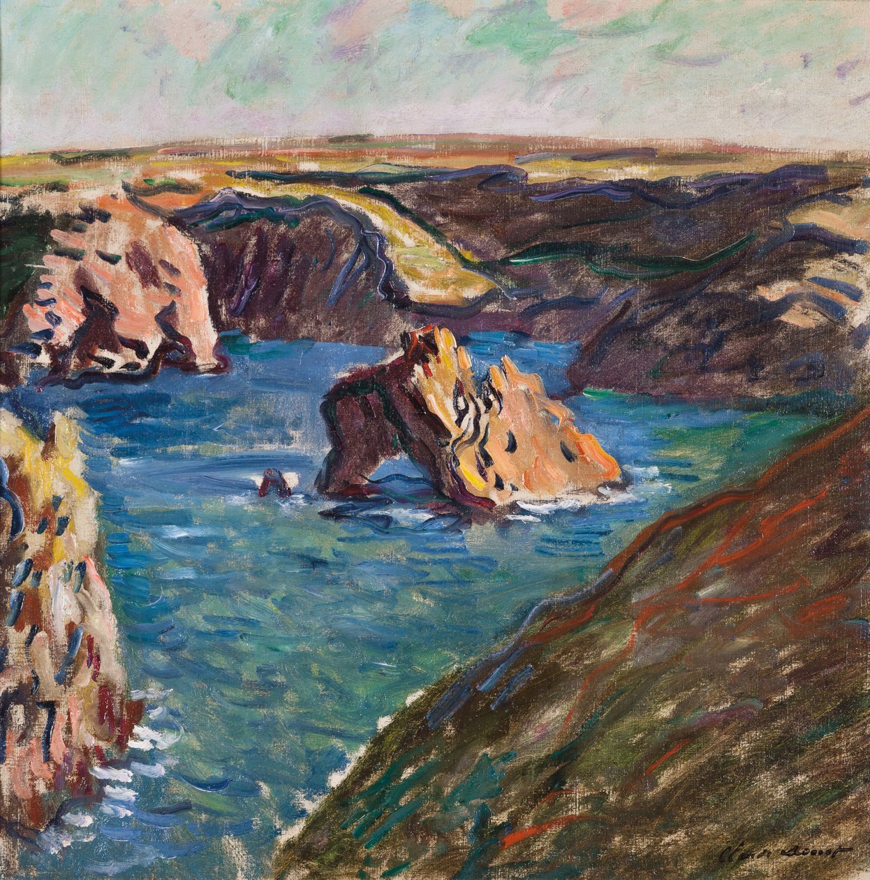 Belle-Ile da Claude Monet