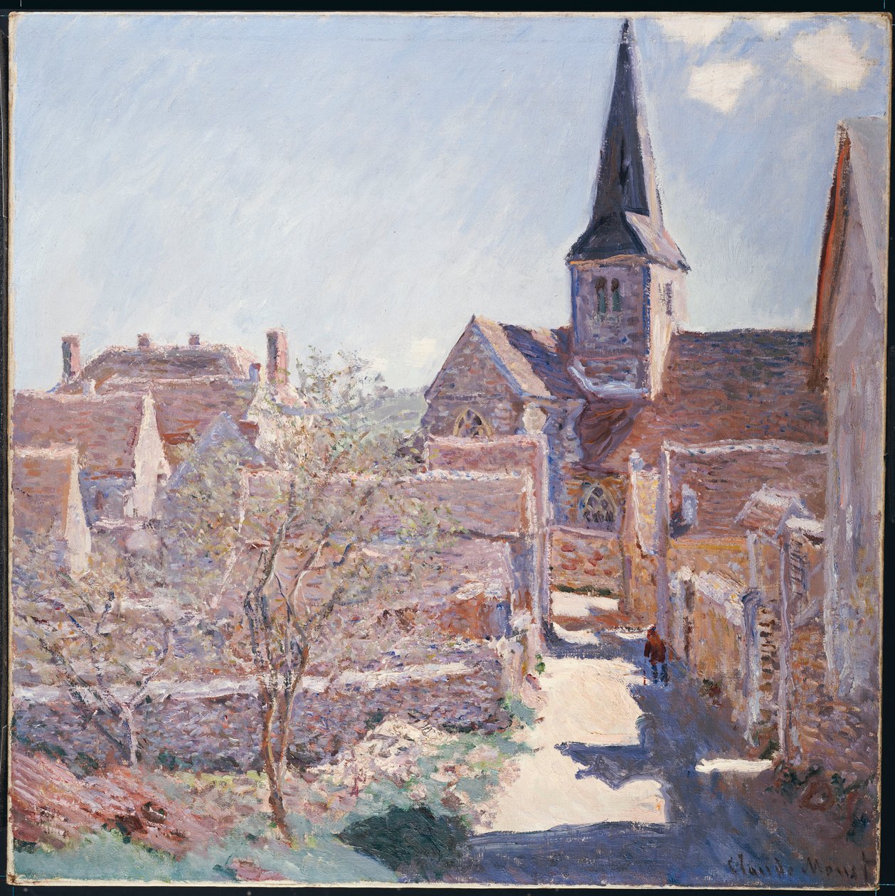 Bennecourt, 1885 da Claude Monet