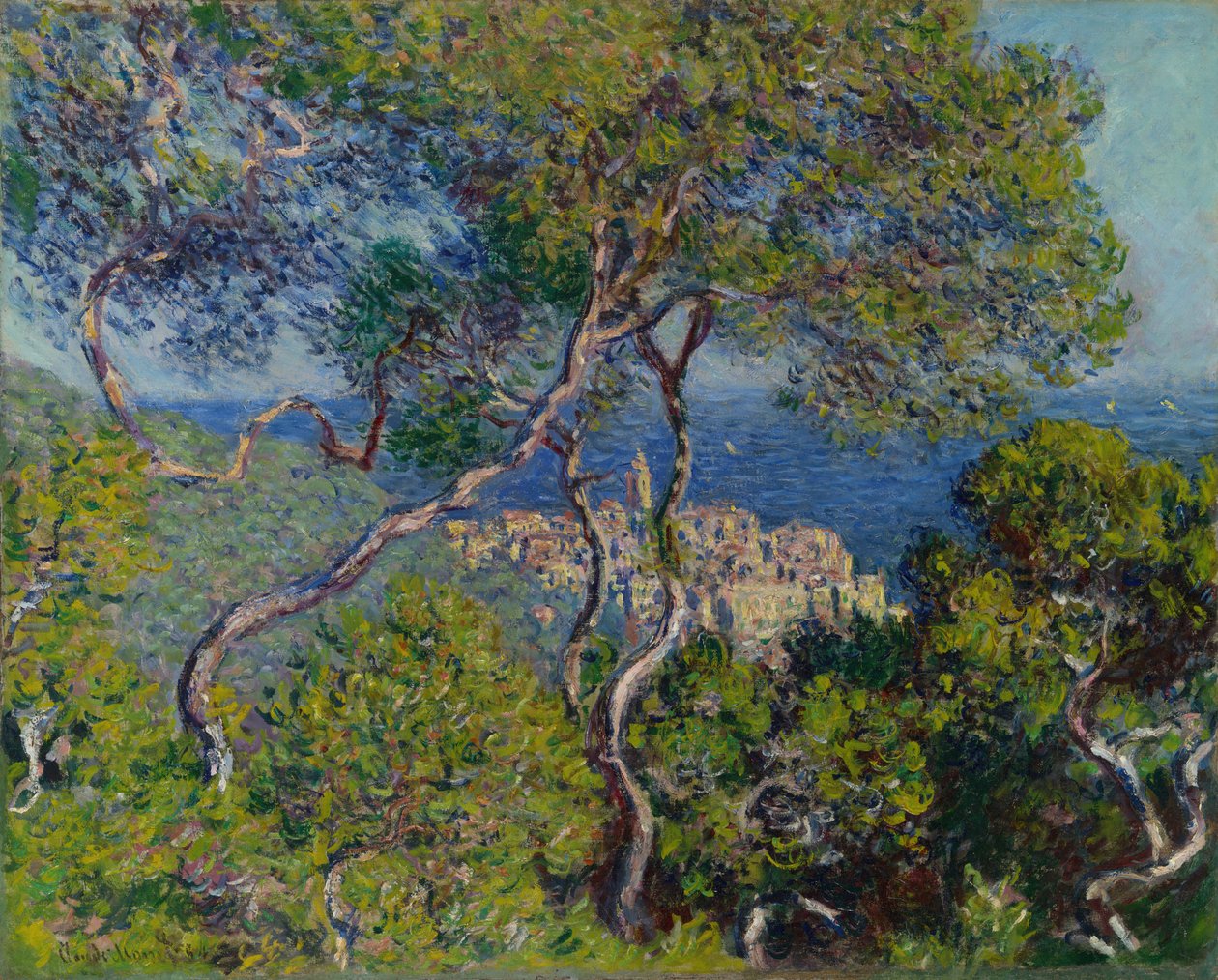 Bordighera da Claude Monet