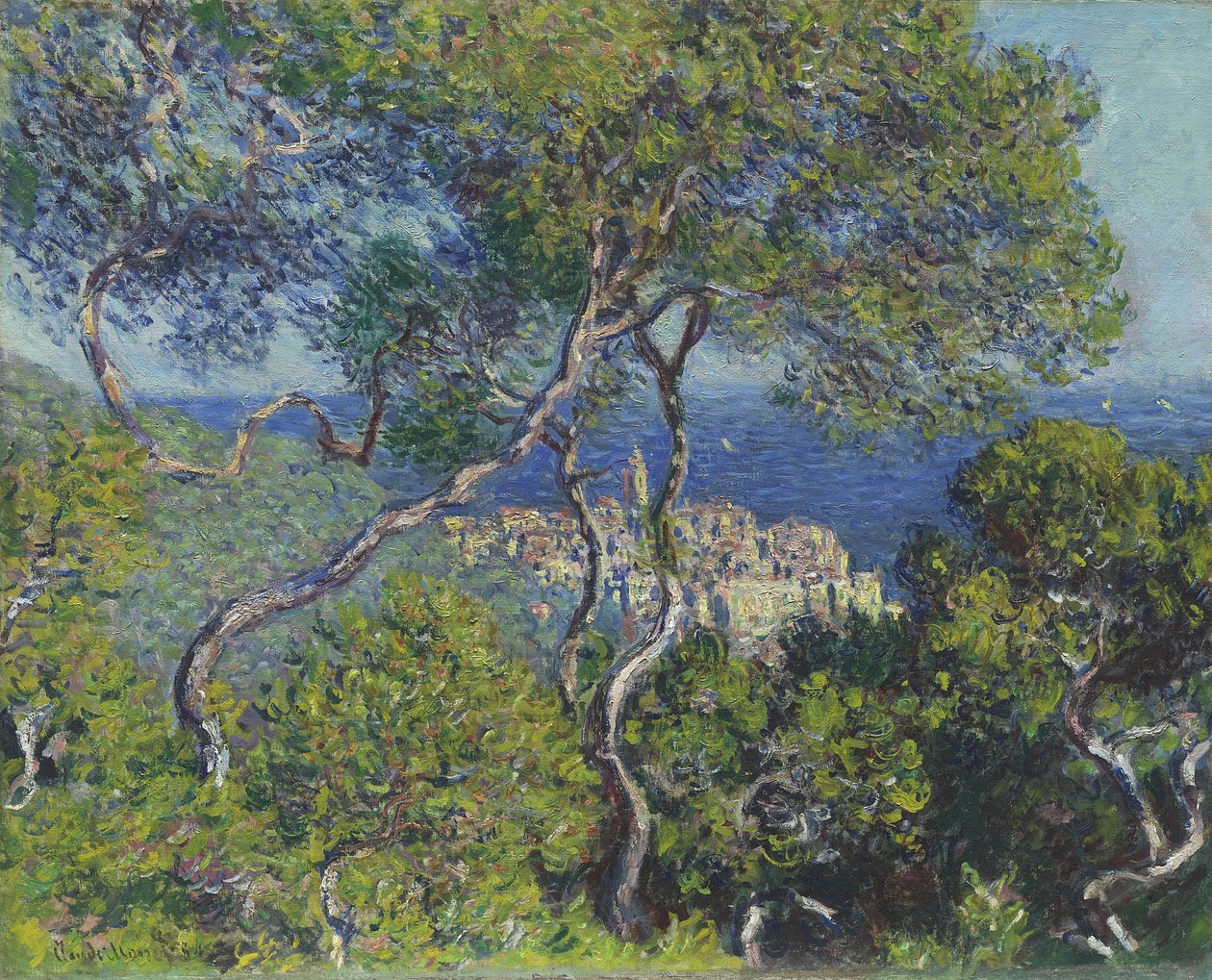 Bordighera, 1884 da Claude Monet