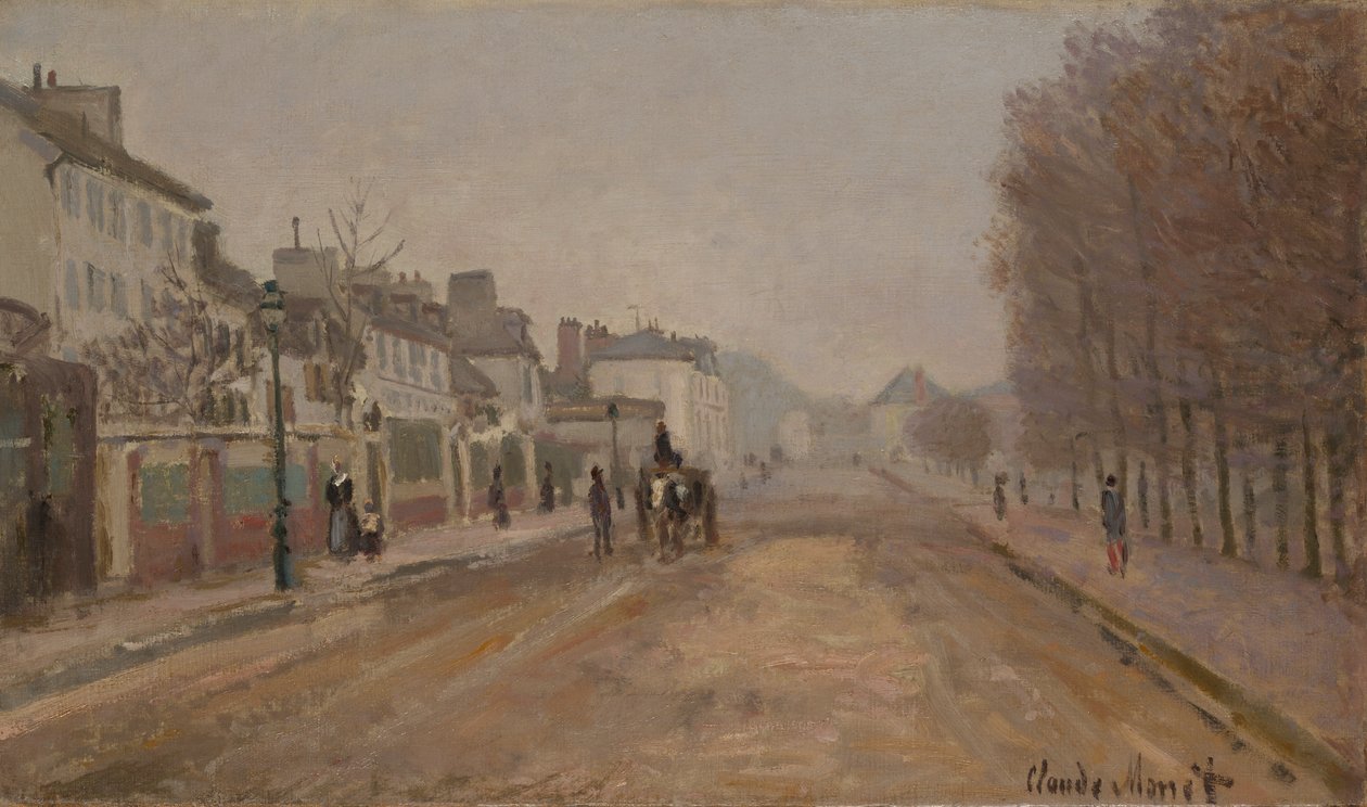 Boulevard Heloise, Argenteuil da Claude Monet