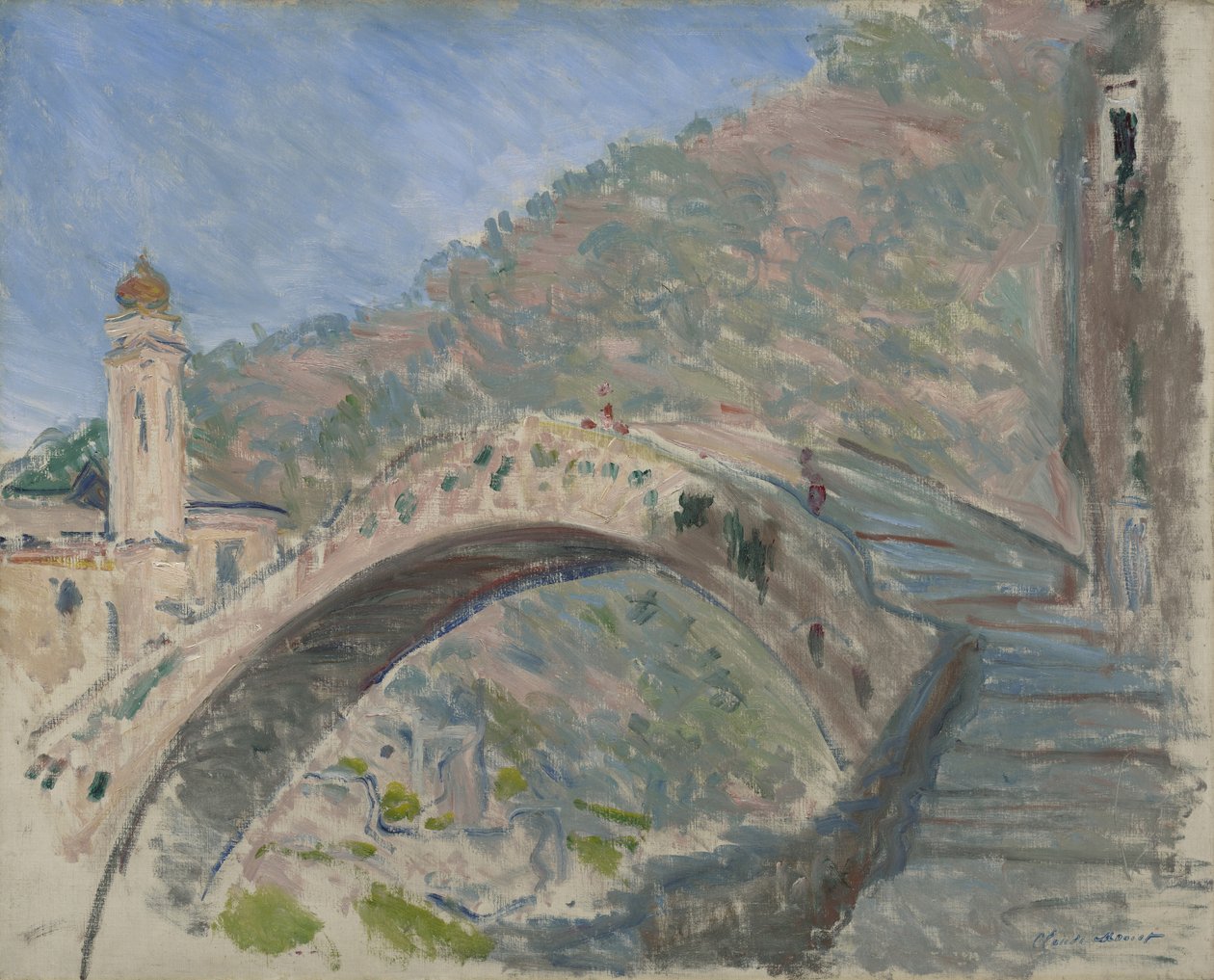 Ponte a Dolceacqua da Claude Monet
