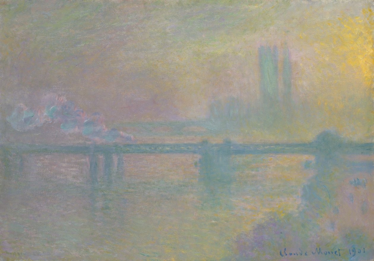 Ponte di Charing Cross, Londra da Claude Monet