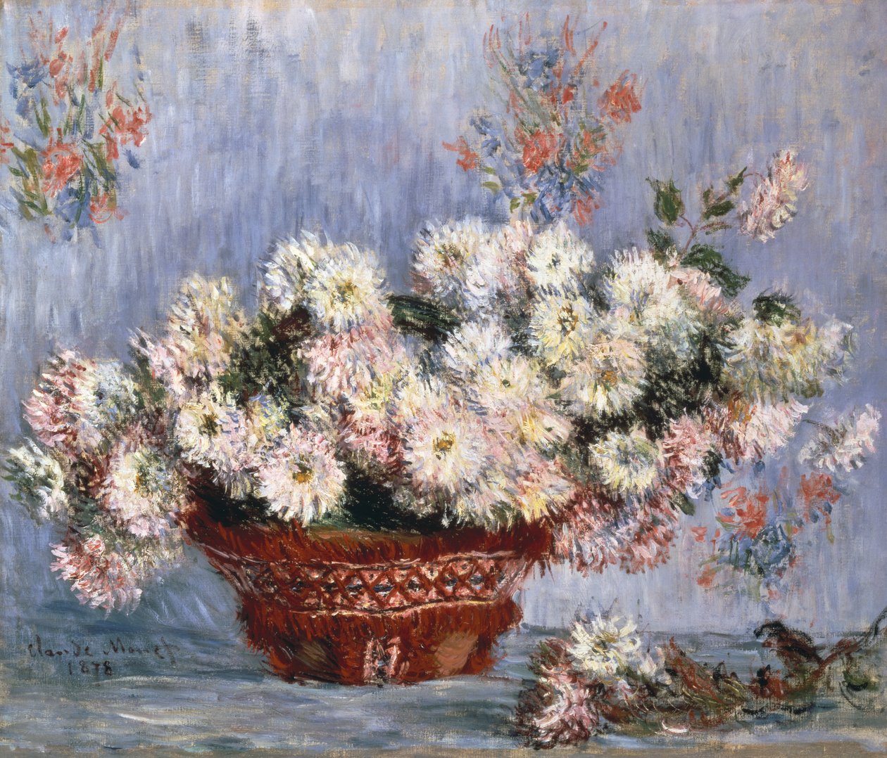 Crisantemi da Claude Monet