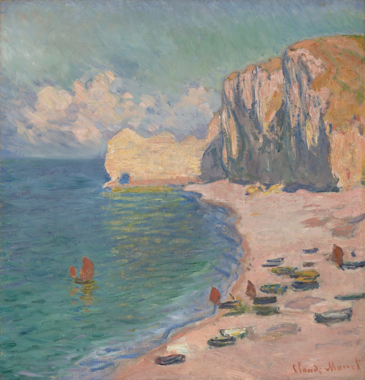 Étretat: La spiaggia e la Falaise d