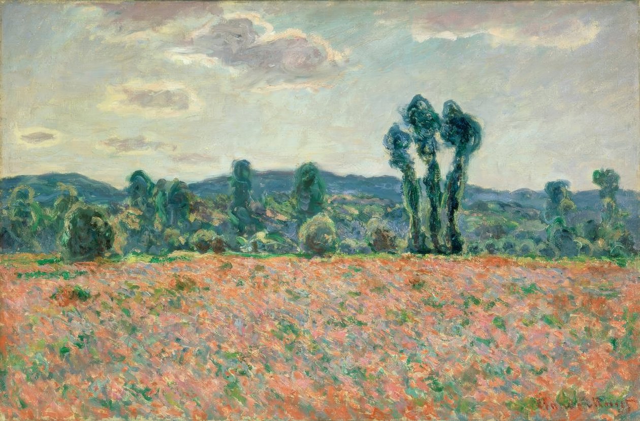 Campo di papaveri da Claude Monet