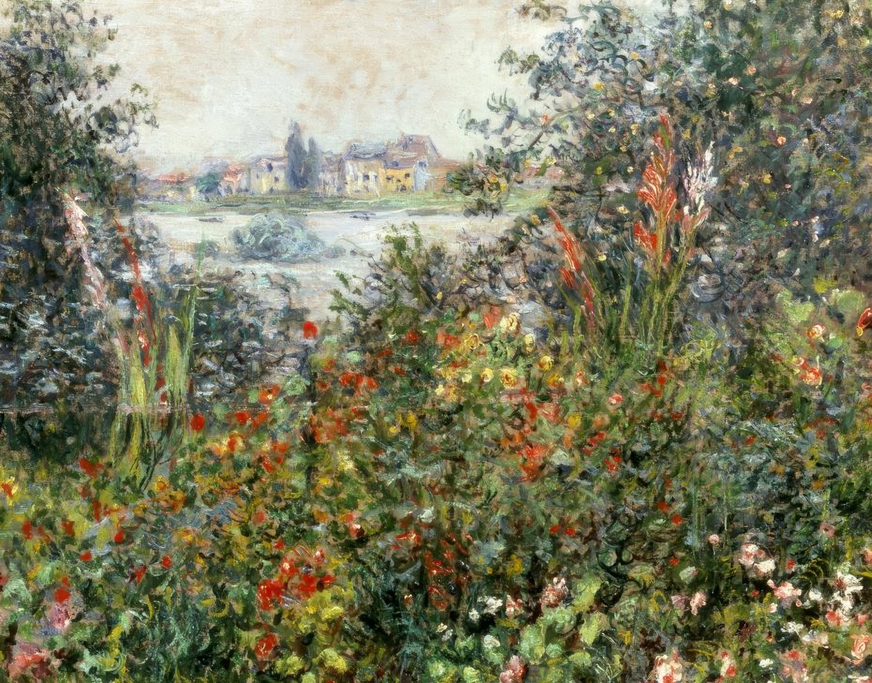 Fiori a Vétheuil da Claude Monet