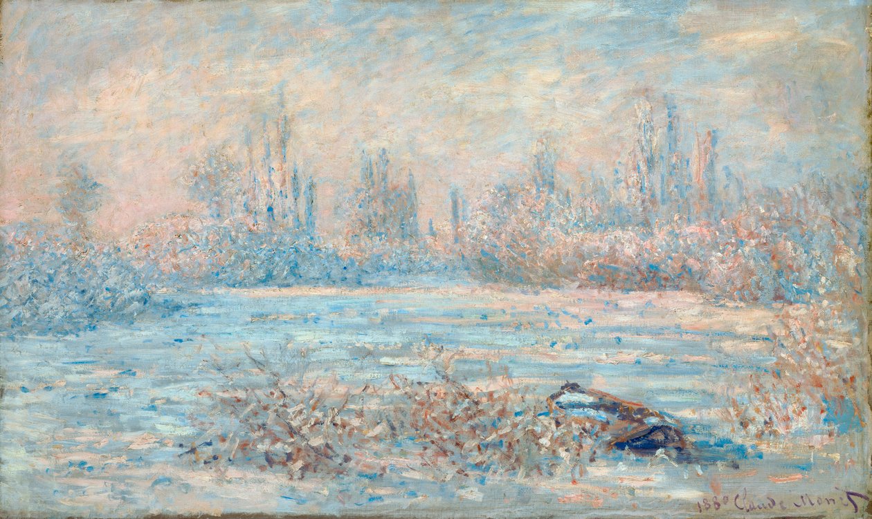 Gelo, 1880 da Claude Monet