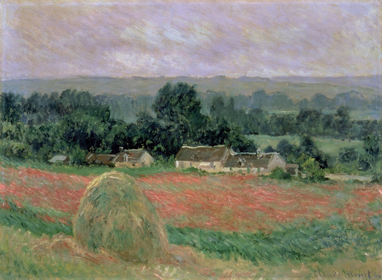 Covone a Giverny, 1886 da Claude Monet