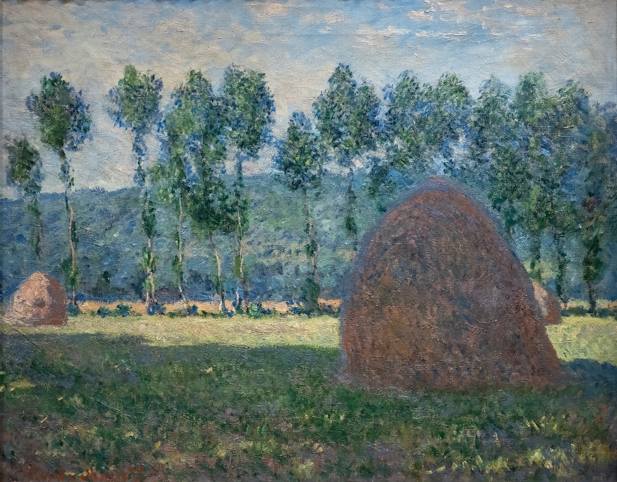 Covone vicino a Giverny da Claude Monet