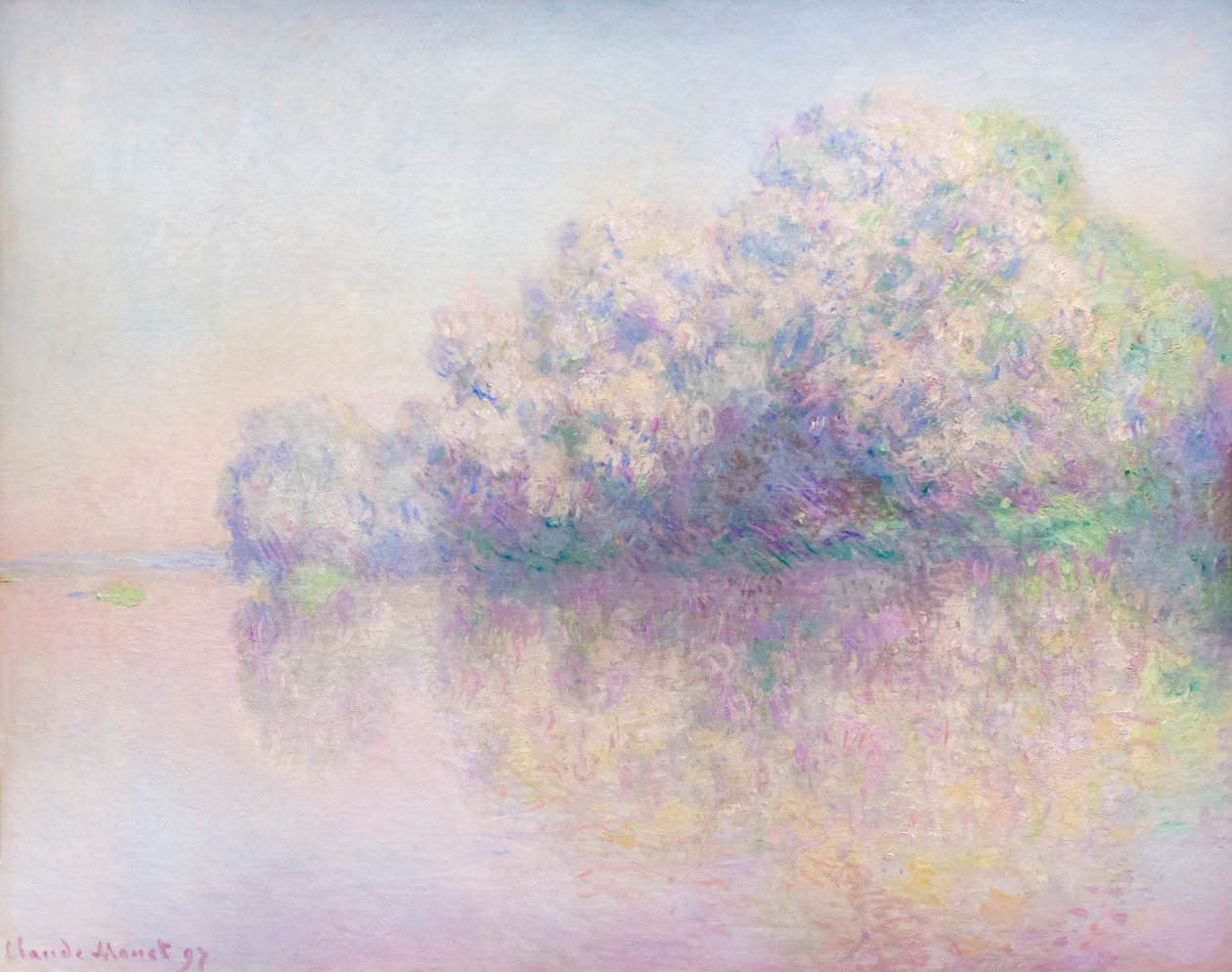 Isola delle ortiche da Claude Monet