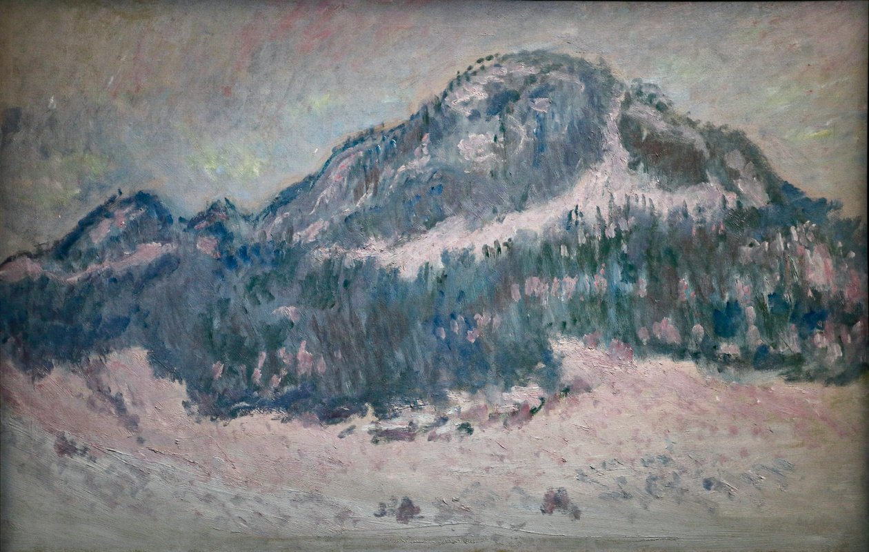 Monte Kolsaas in Norvegia da Claude Monet