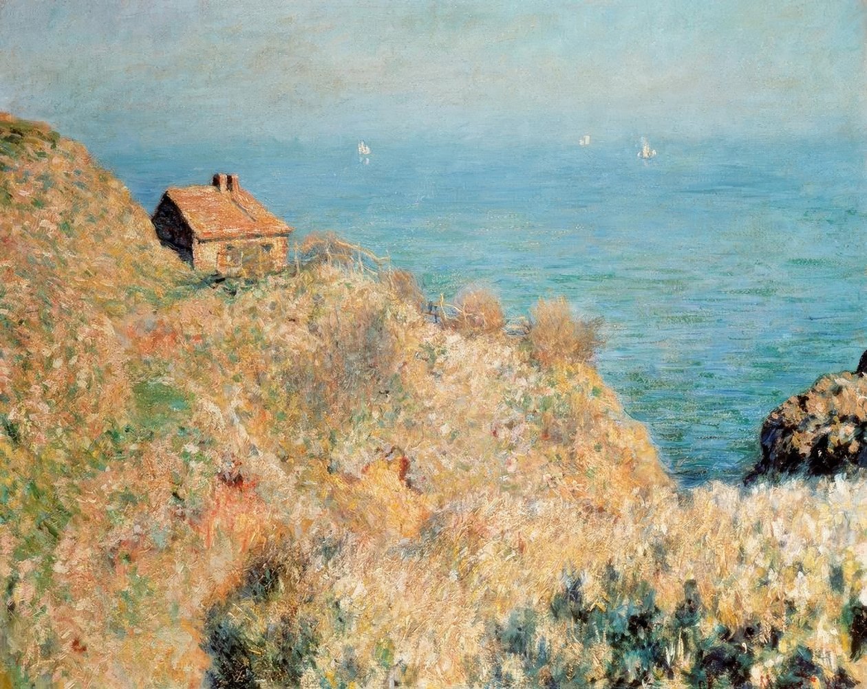 La casa del pescatore, Varengeville da Claude Monet