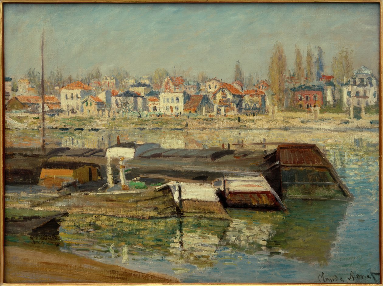 La Senna ad Asnières da Claude Monet