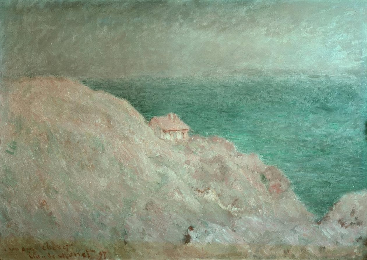 La capanna del doganiere da Claude Monet