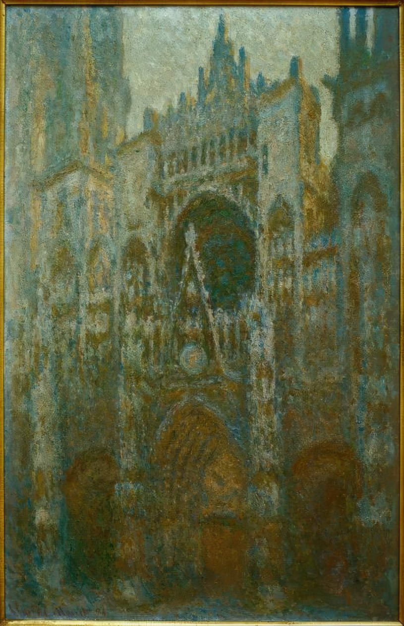 La cattedrale di Rouen, il portale da Claude Monet