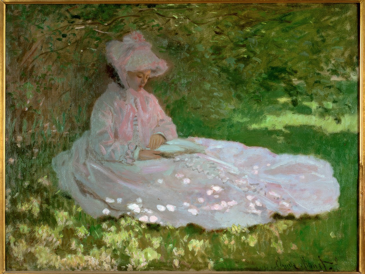 La lettrice da Claude Monet